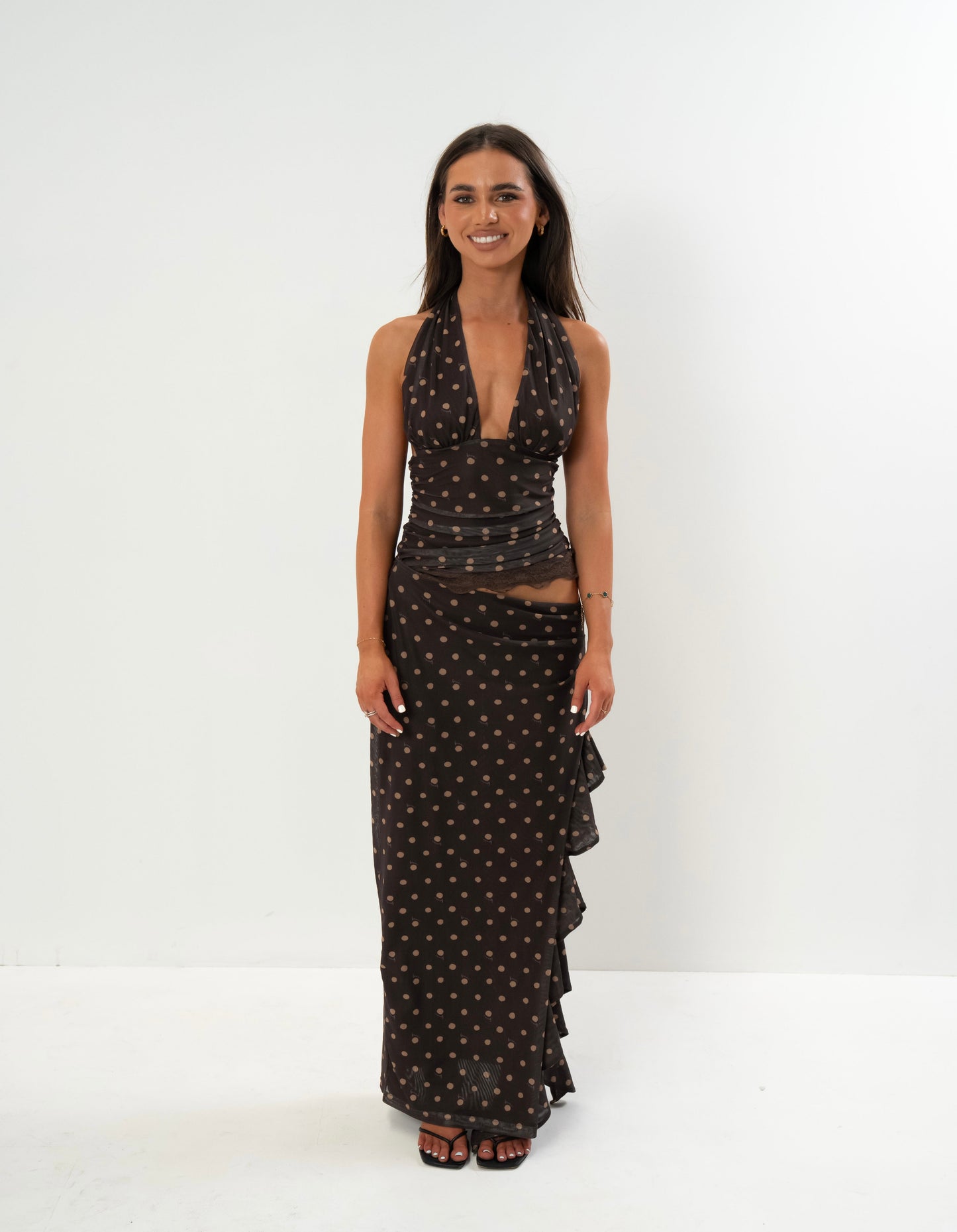 Benni Penelope Maxi Dress Polka Dot