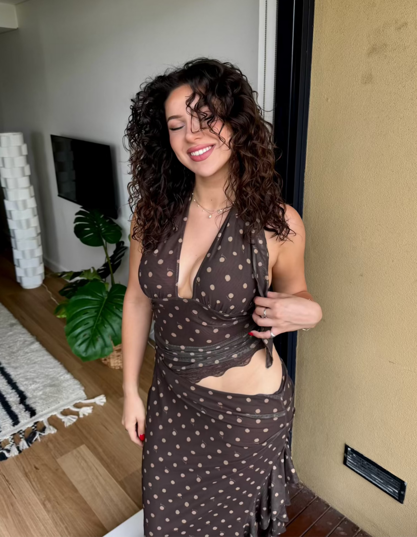 Benni Penelope Maxi Dress Polka Dot