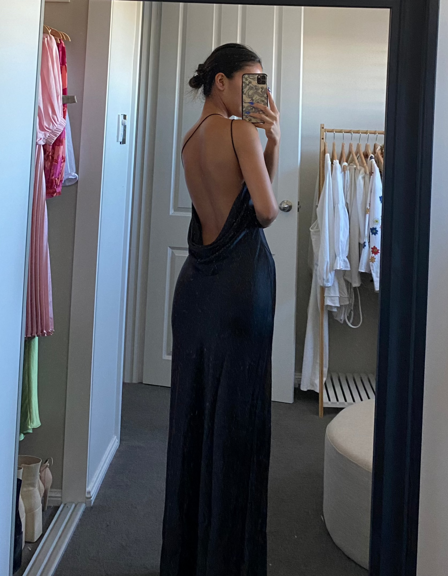 Charcoal Taliah Dress Black