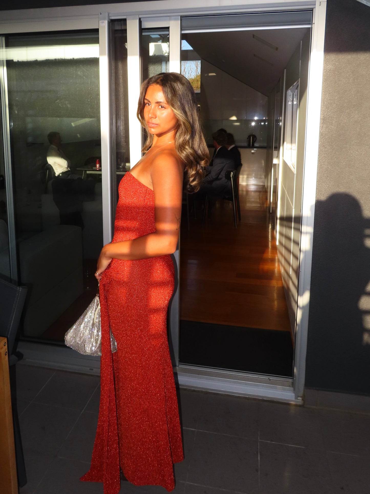 Elaai Monaco Dress Burnt Orange