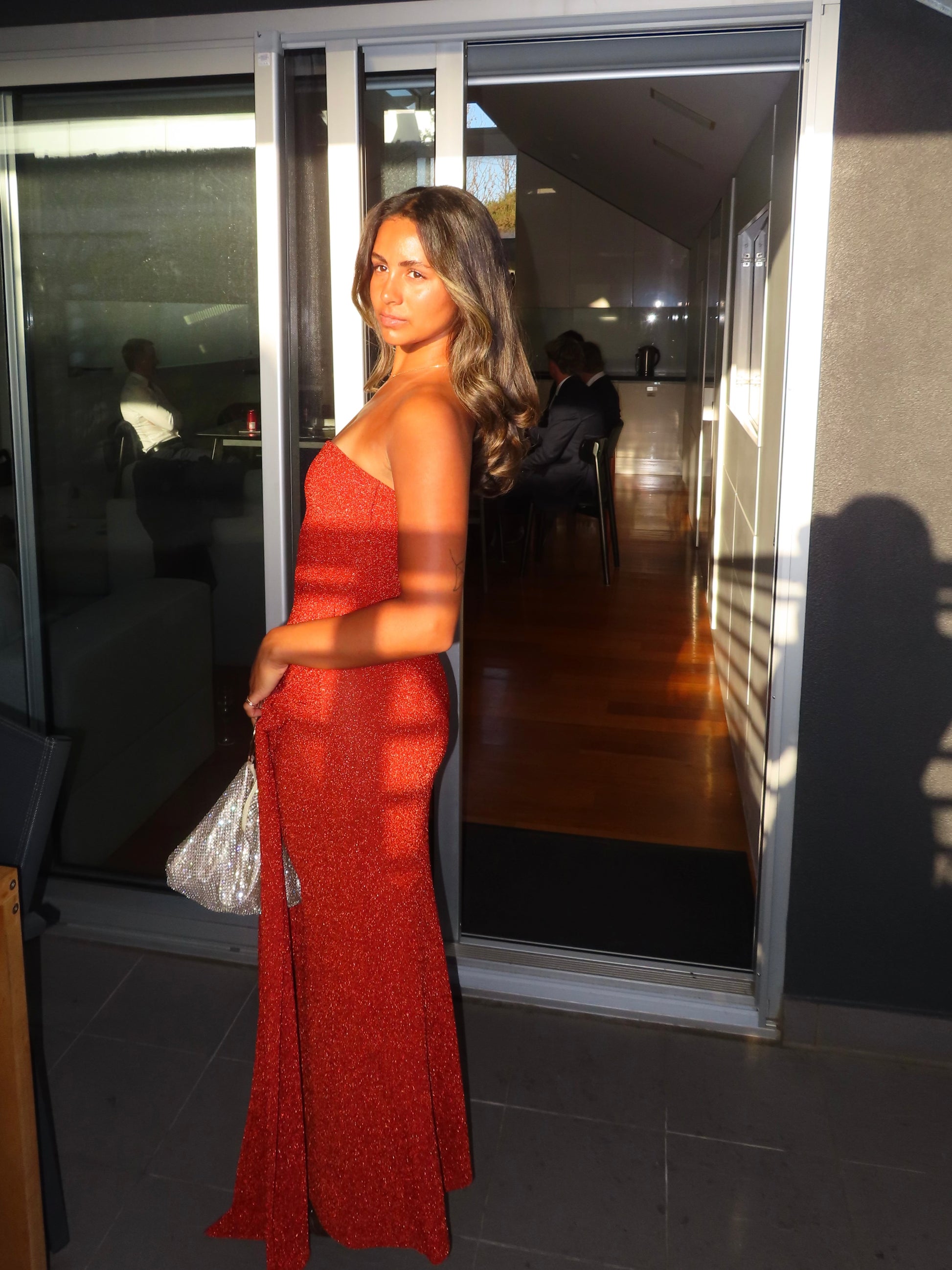 Elaai Monaco Dress Burnt Orange