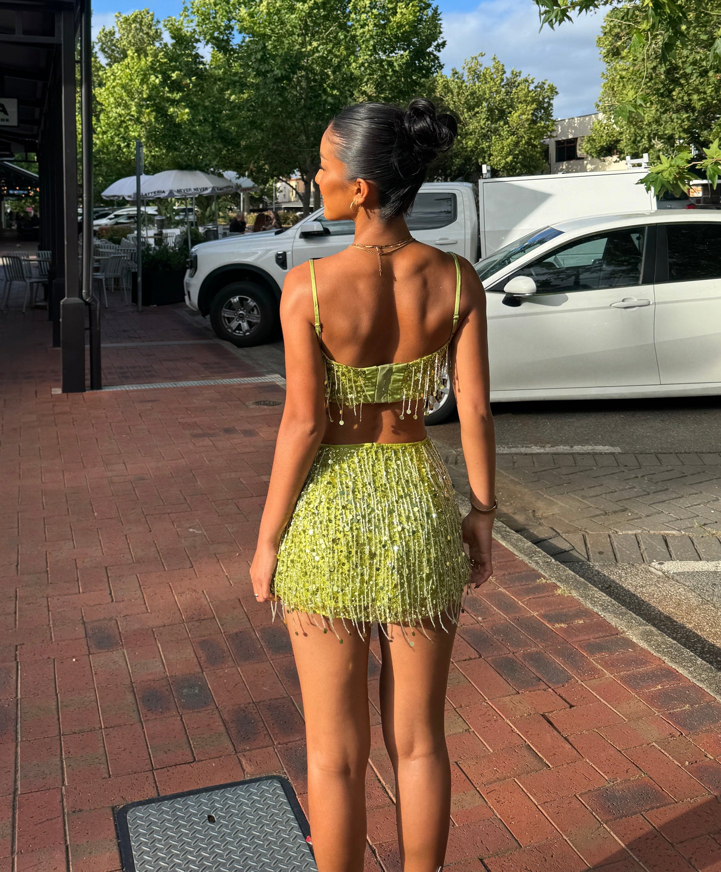 Asta Resort Yasmin Set Chartreuse 