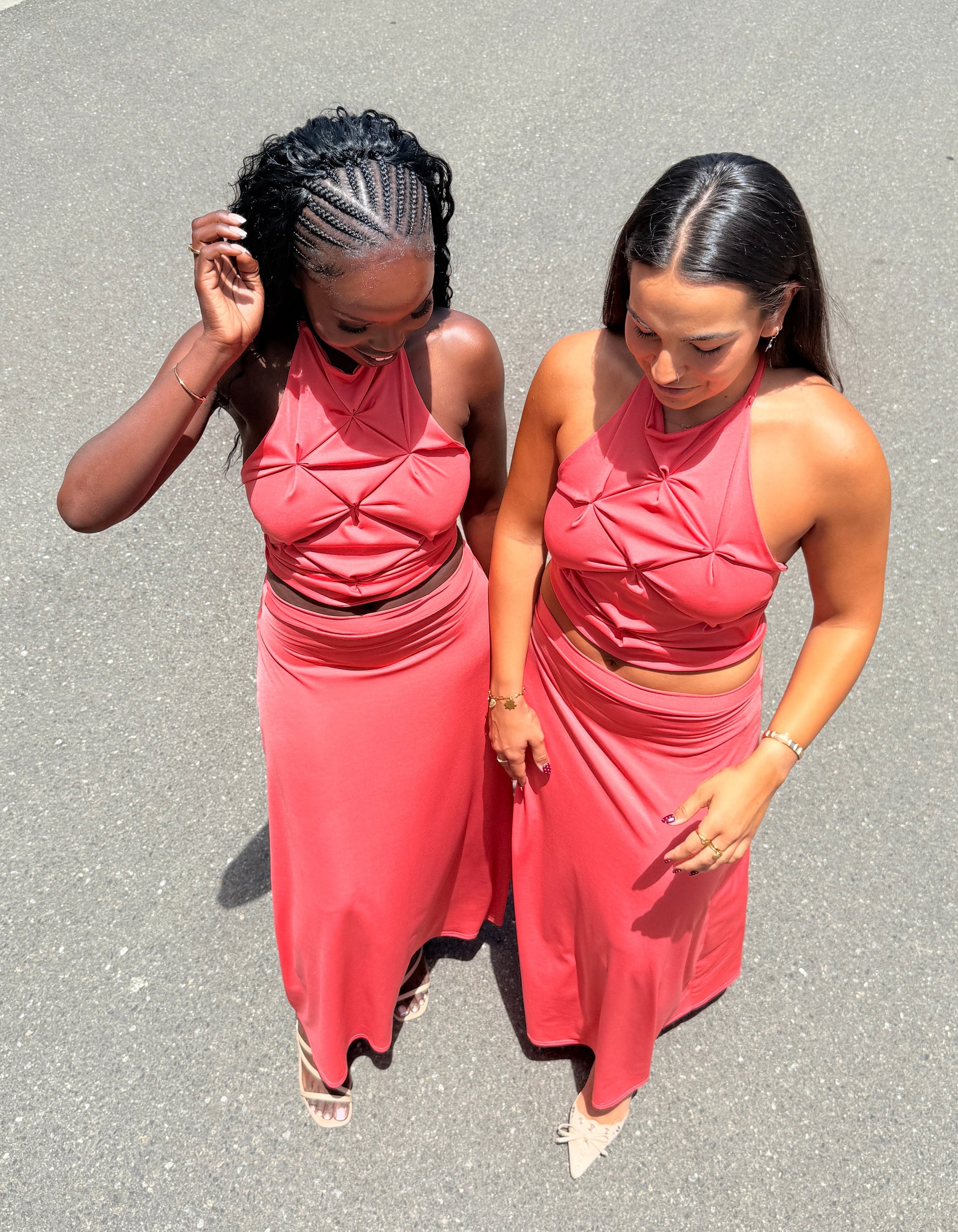 Donna's Daughter Suki Set Coral