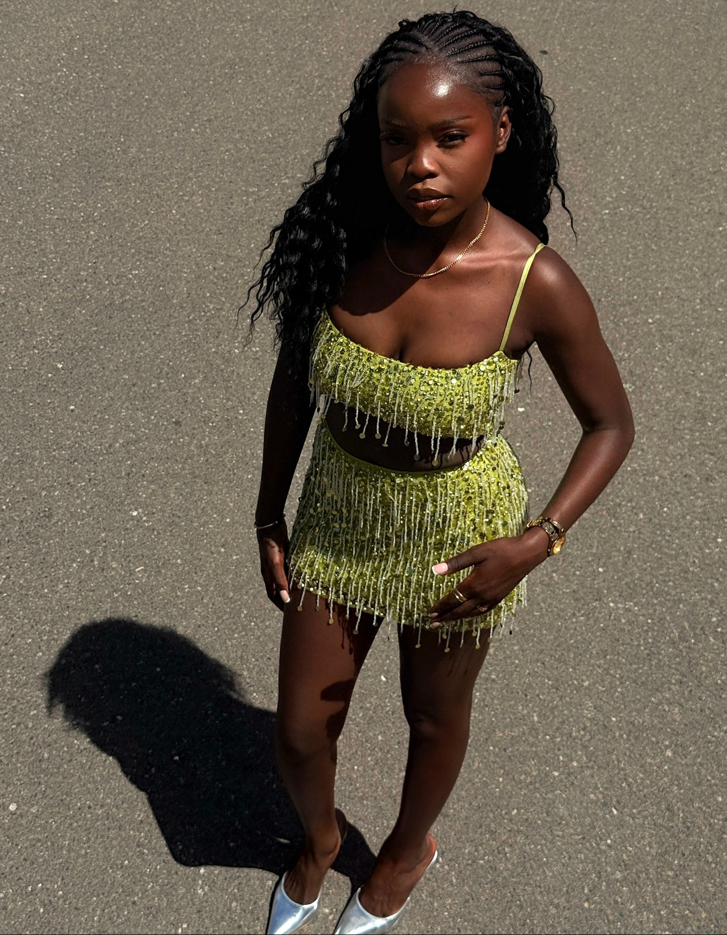 Asta Resort Yasmin Set Chartreuse