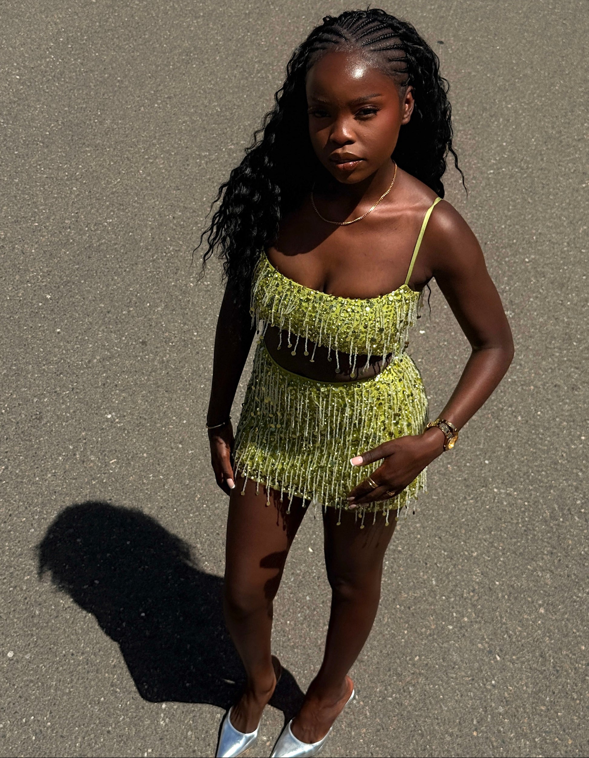 Asta Resort Yasmin Set Chartreuse