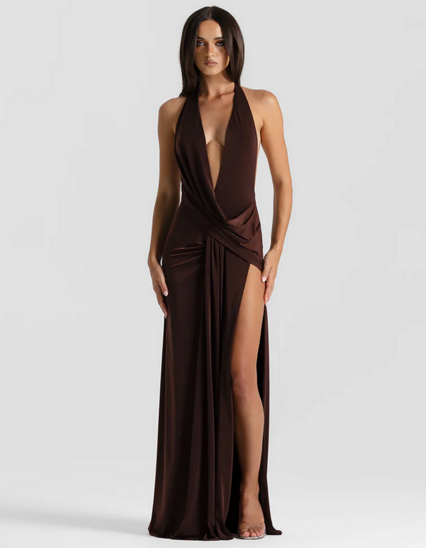Natalie Rolt Winona Gown Brown